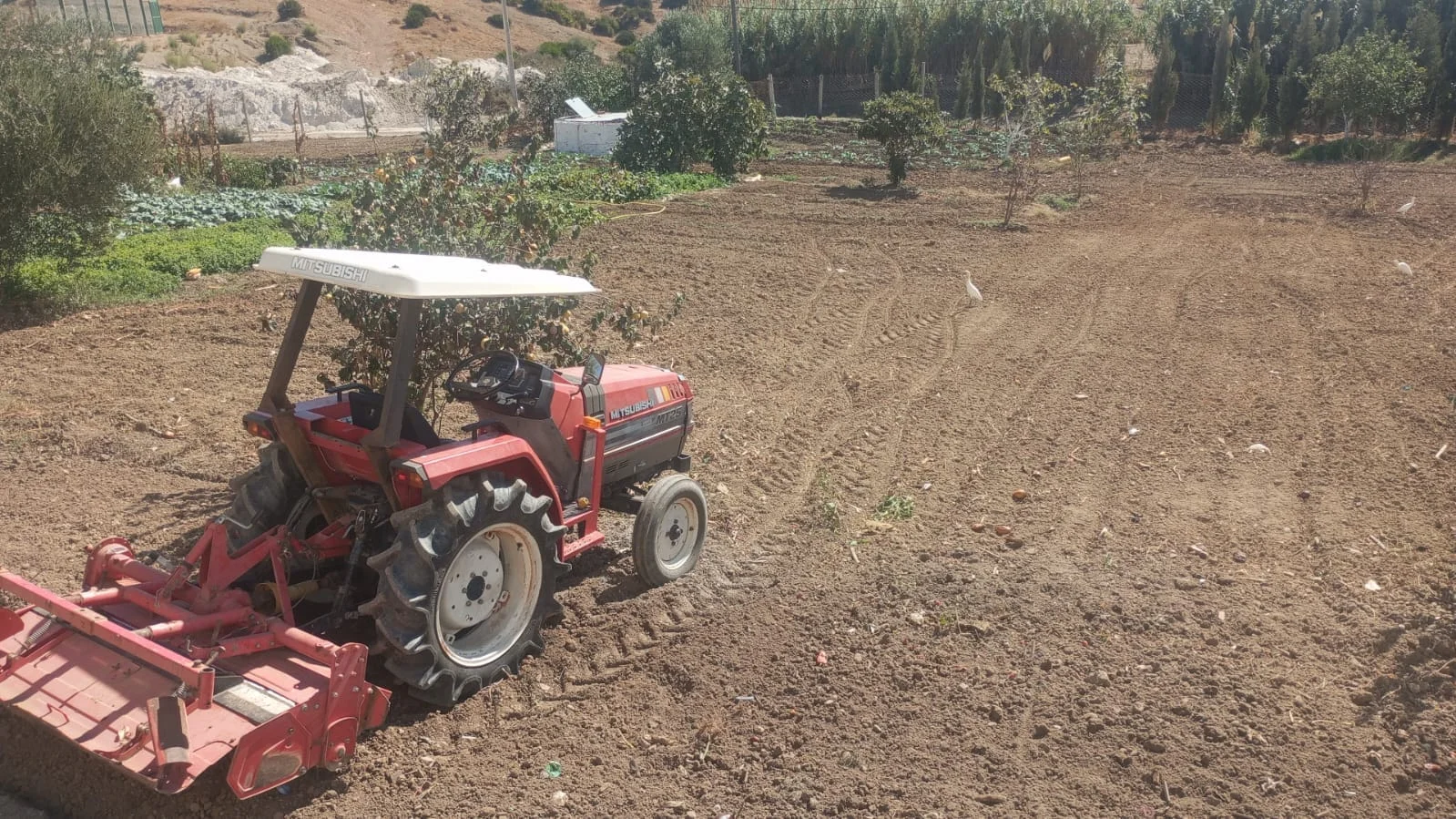Micro-tracteur diesel Mitsubishi MT25 au Maroc — occasion (photo 1)
